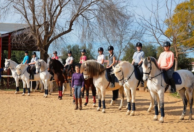  nos élèves à cheval